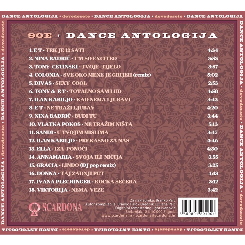 90' Dance antologija - Slika 2