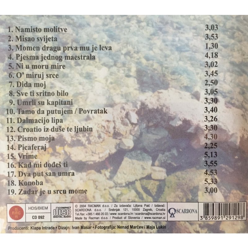 Intrade i Oliver - Live at Zadar (2002) - Slika 2