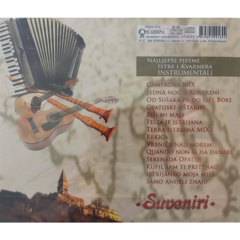 Najljepše pjesme Istre i Kvarnera - Slika 2