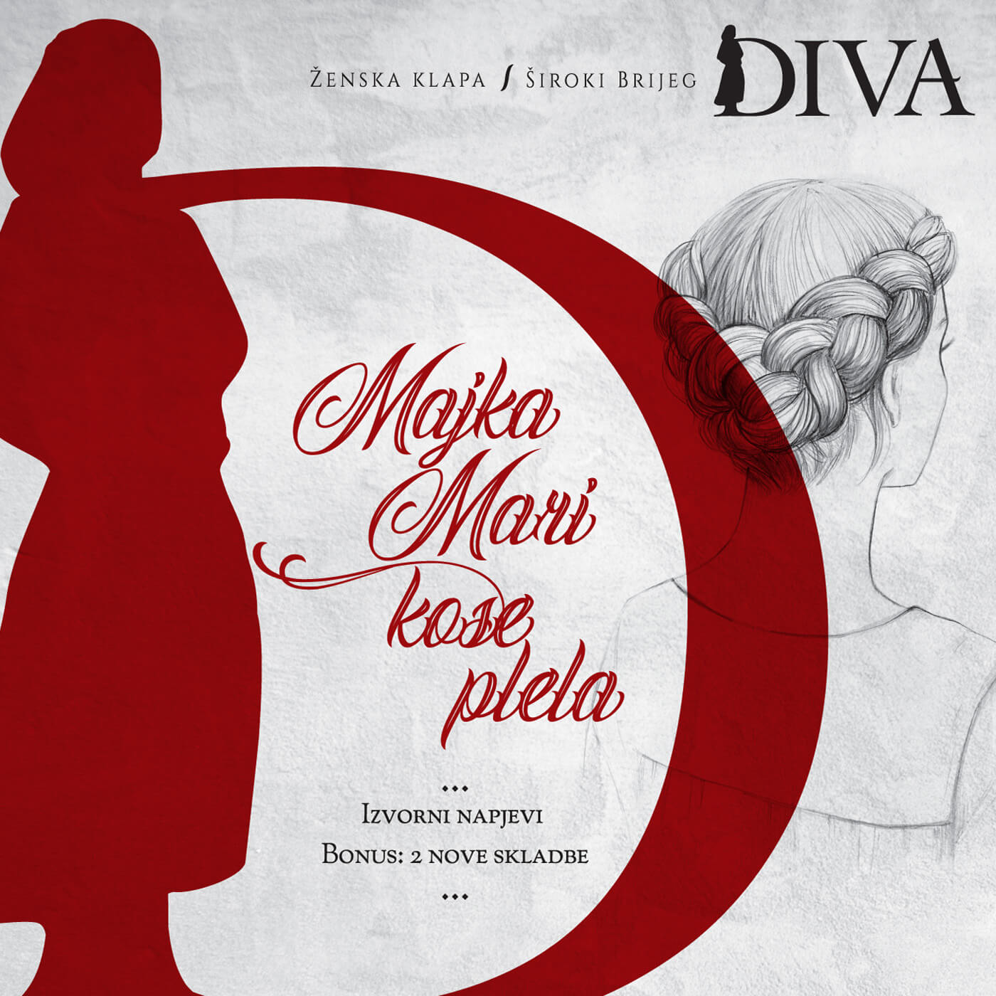 Majka Mari kose plela