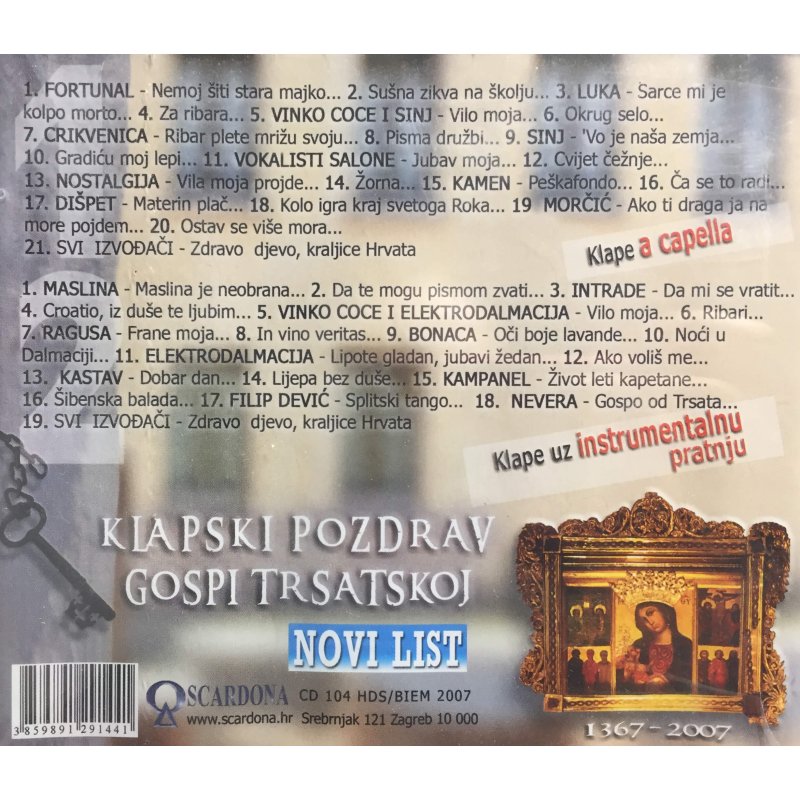 Klapski pozdrav Gospi Trsatskoj - Slika 2