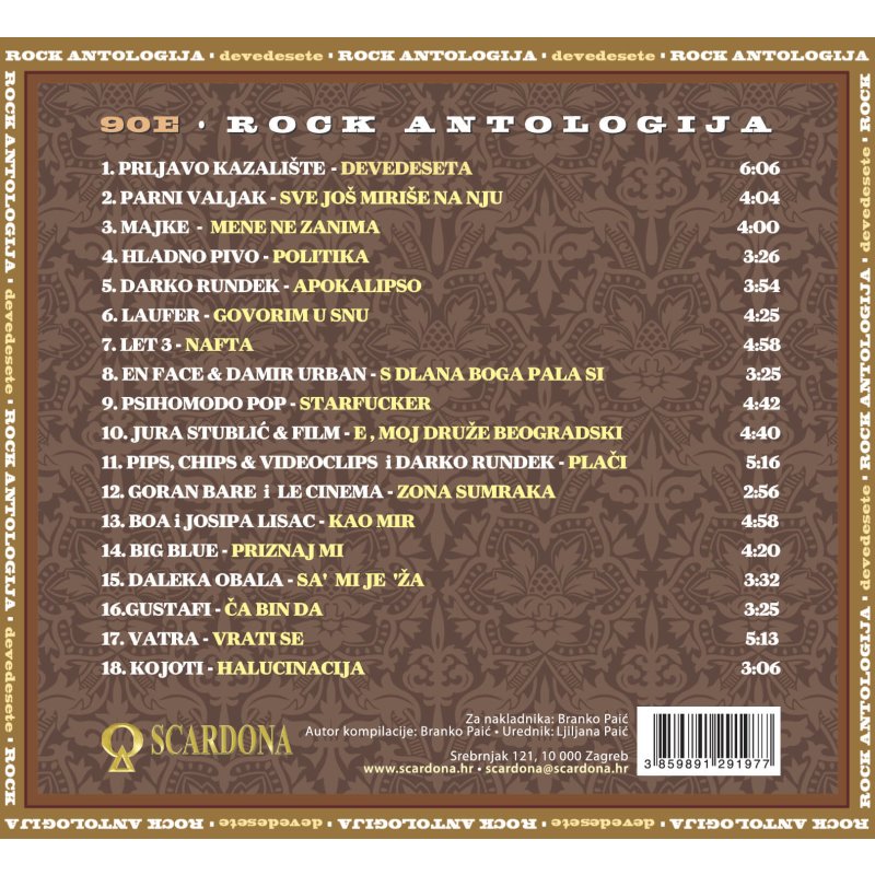 90' Rock antologija - Slika 2