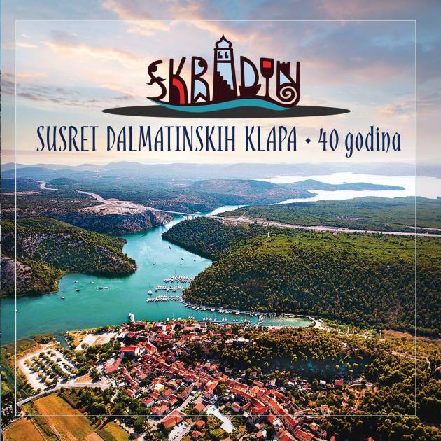 Skradin ā Susret dalmatinskih klapa ā 40 godina