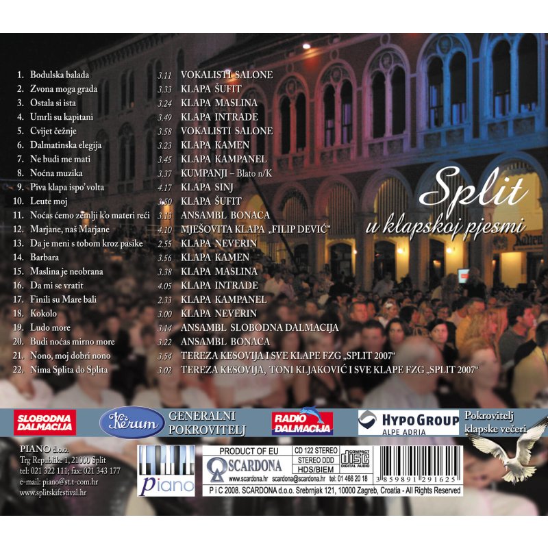 Split u klapskoj pjesmi - Slika 2